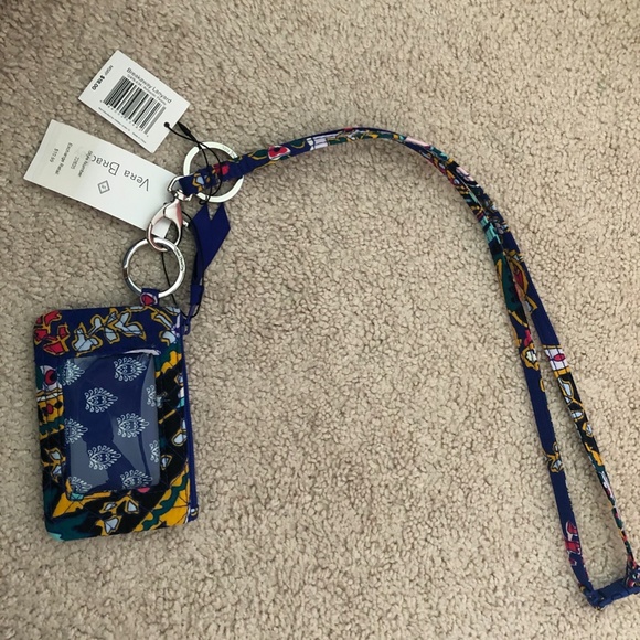 Vera Bradley Zip ID Case and Lanyard - Picture 5 of 5